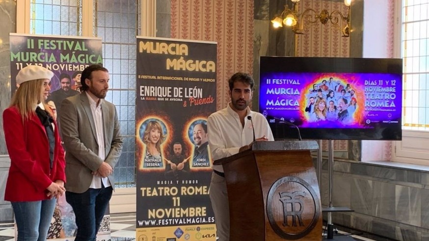 Una quincena de magos e ilusionistas participarán en noviembre en la segunda edición del Festival Murcia Mágica