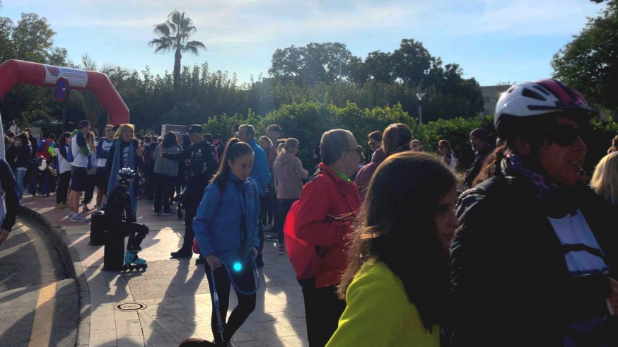 La marcha 'Da un paso por la diabetes' se ha celebrado este domingo en Murcia. ORM.