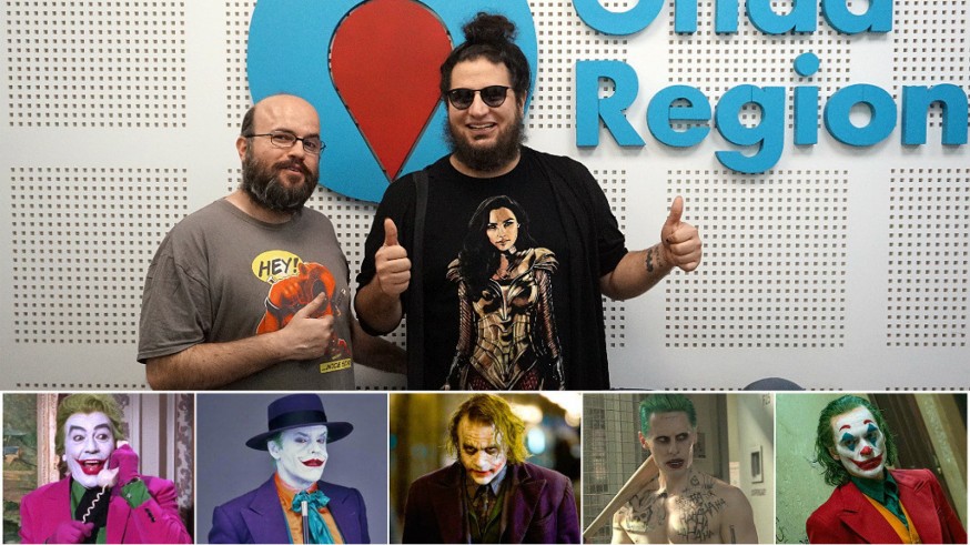 Antonio G. Caballer, Jaime Caravaca y actores caracterizados de Joker