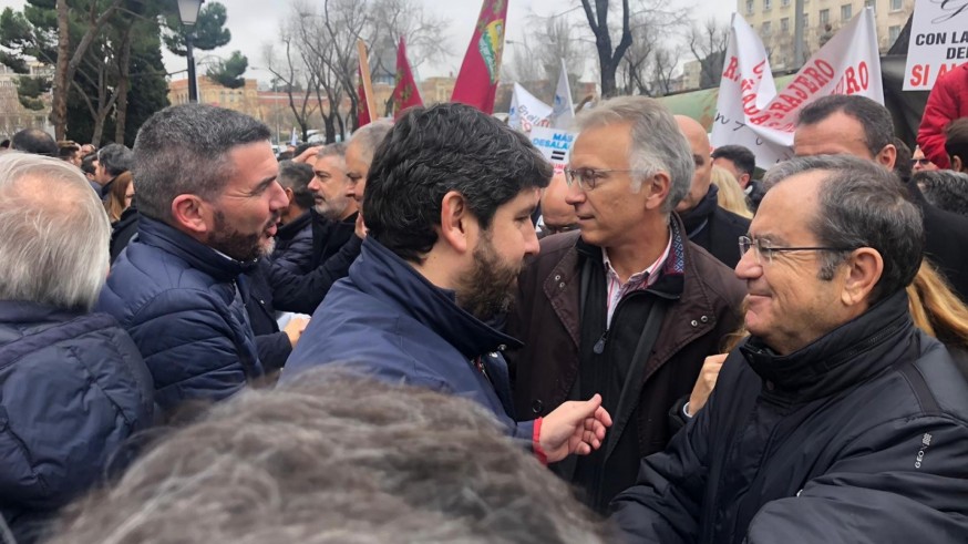 López Miras: "Estamos ante una decisión totalmente sectaria y partidista"