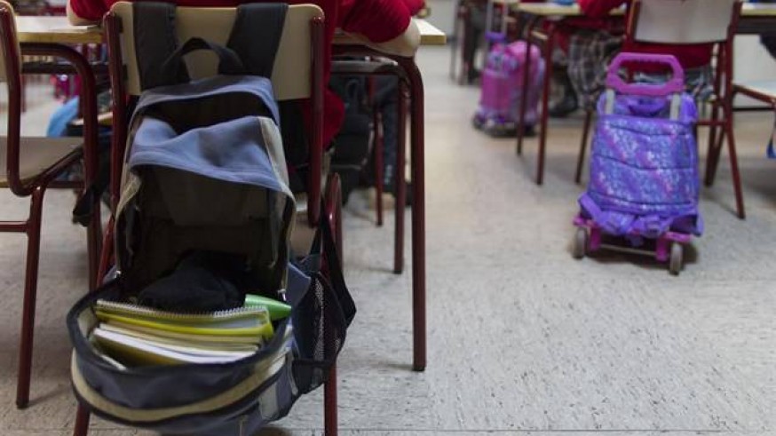 aula en un colegio