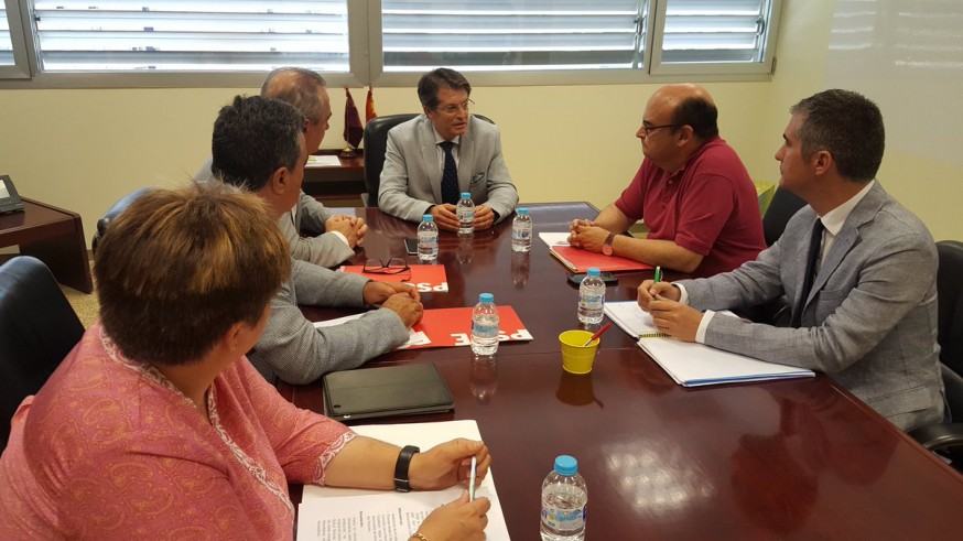 Reunión entre Jódar y miembros del PSOE