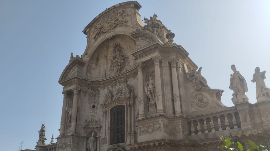 La fachada de la Catedral de Murcia comenzará su restauración a mitad de septiembre
