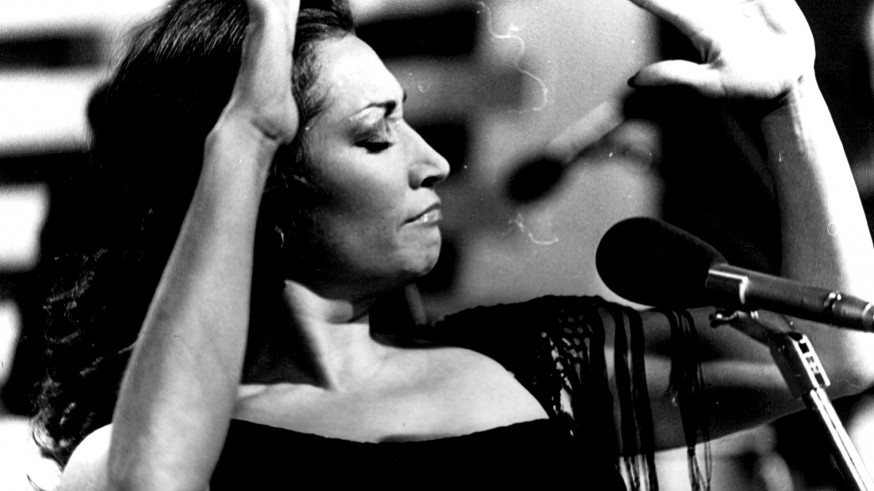 Maruja Garrido, la diva del flamenco pop... que al cantar adornaba las canciones bailando