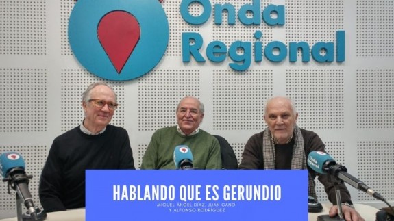Miguel Ángel Díaz, Juan Cano y Alfonso Rodríguez en Onda Regional
