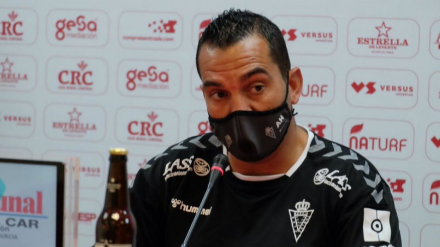 Adrián Hernández: "Sabemos que vamos a tener a un Lorca Deportiva con motivación extra"