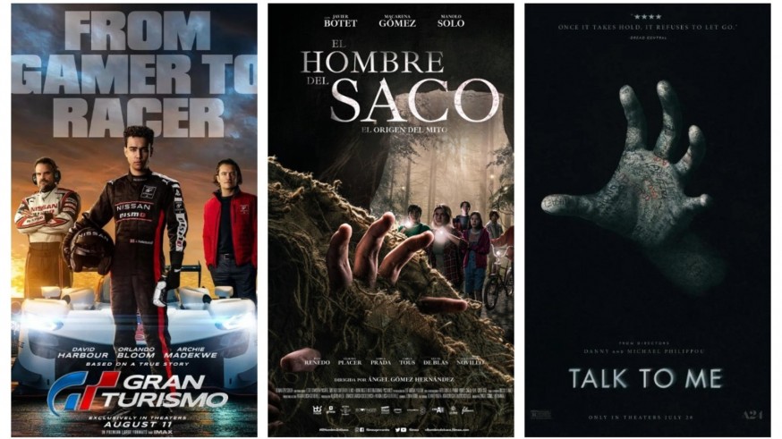 Vamos al cine con Antonio Rentero. Automovilismo y terror con 'Gran Turismo', 'El hombre del saco' y 'Háblame'