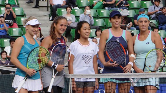 La tenista yeclana María José Martínez gana la final de dobles del Torneo de Tokio