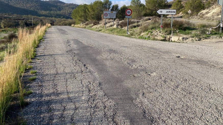 Los vecinos aguardan mejoras en carreteras de Lorca