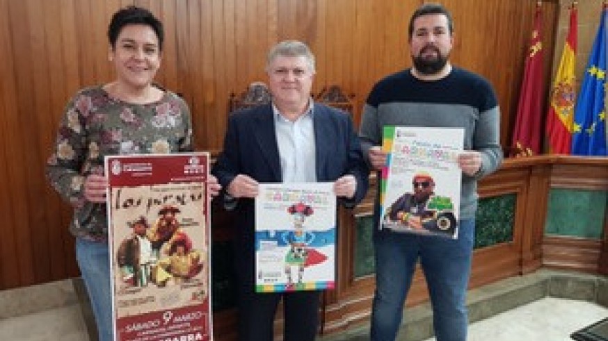 Imagen de la presentación del Carnaval en Caravaca