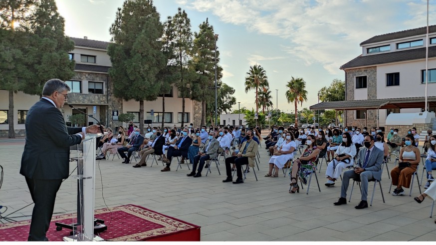 Presentación de Medicina en el campus cartagenero de la UCAM. Foto: UCAM
