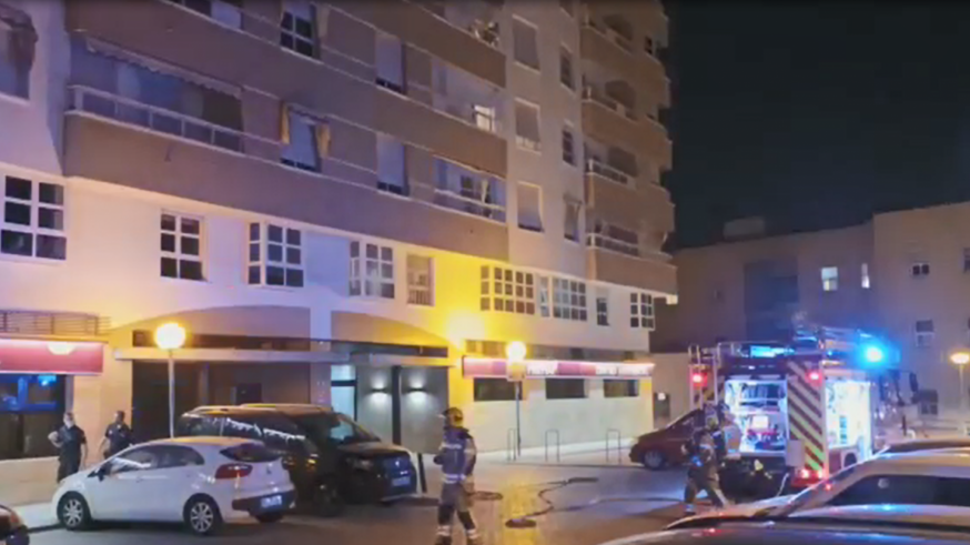 Sofocado el incendio en una vivienda de la calle La Olma en Murcia