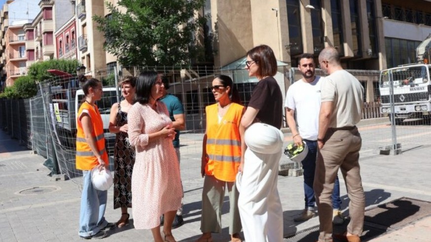 Comienzan las obras de rehabilitación del Edificio de Cazadores en Yecla