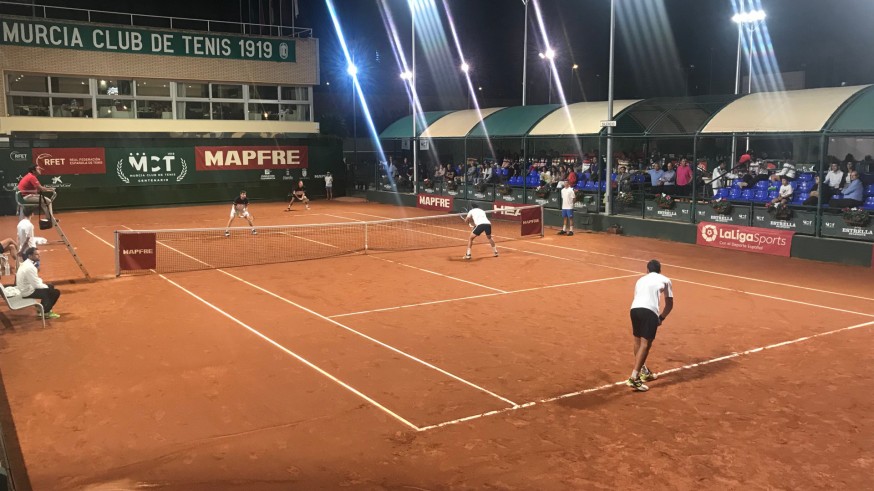 El Murcia Club de Tenis se queda fuera de la final del Nacional por equipos 