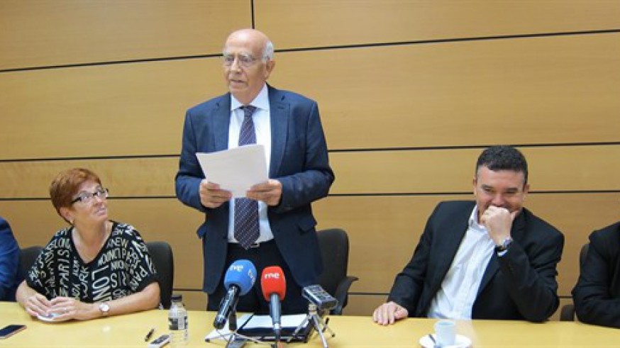 José Ignacio Gras en rueda de prensa
