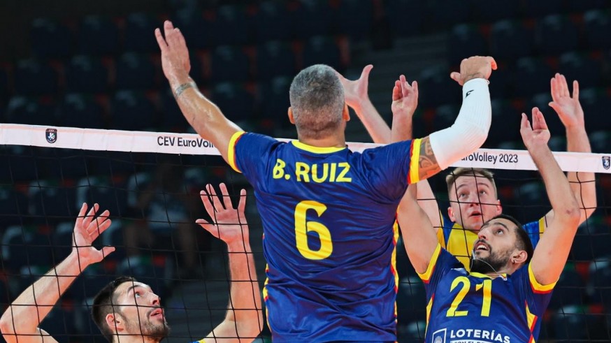 Borja Ruiz se retira de la selección española de voleibol