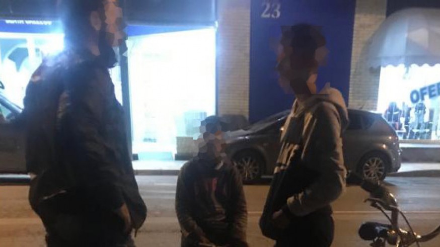 Policía de paisano en la operación
