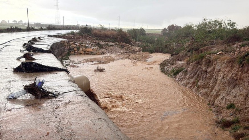 Las lluvias se acumulan en San Javier con hasta 70 litros