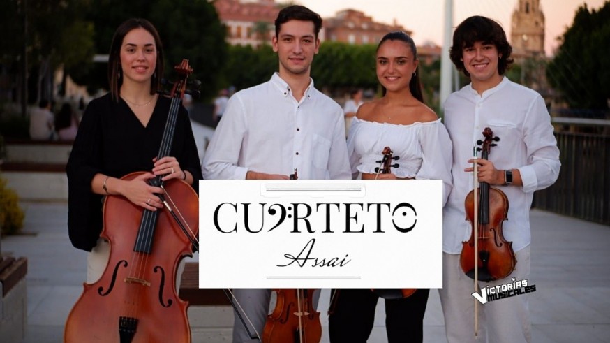 En Victorias musicales conocemos al Cuarteto Assai con Víctor Manuel Moreno y dos de sus componentes: Irene Carpio y Alejandro Olmos