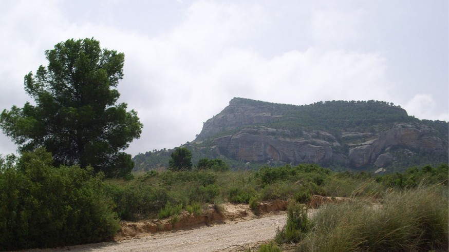Imagen del Monte Arabí en Yecla 