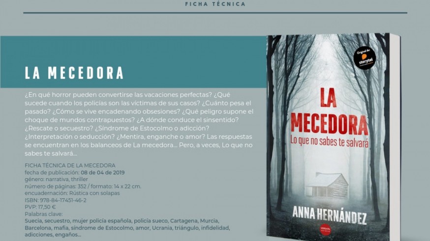 VIVA LA RADIO. El factor humano. Anna Hernandez nos presenta su primera novela 'La Mecedora'