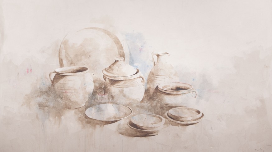 Imagen de la exposición "Arqueologías" de Nono García