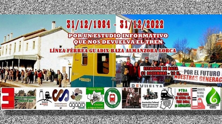 Con Alfonso Martínez y Antonio Francisco Martínez hablamos de los 38 años sin conexión ferroviaria Murcia-Andalucía