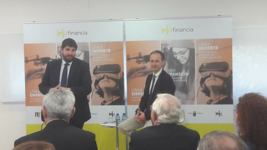 López Miras presenta las líneas de financiación empresarial 'INFOFinancia'
