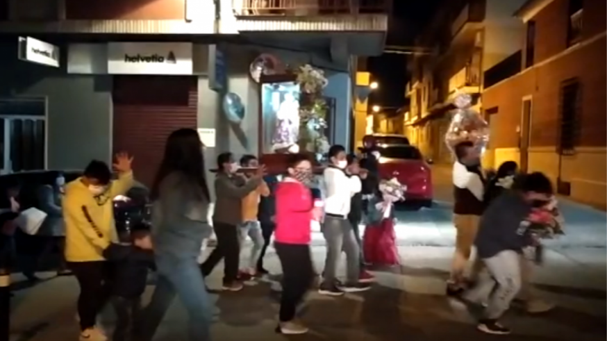 Malestar en Totana por una procesión en la que participaron unas veinte personas
