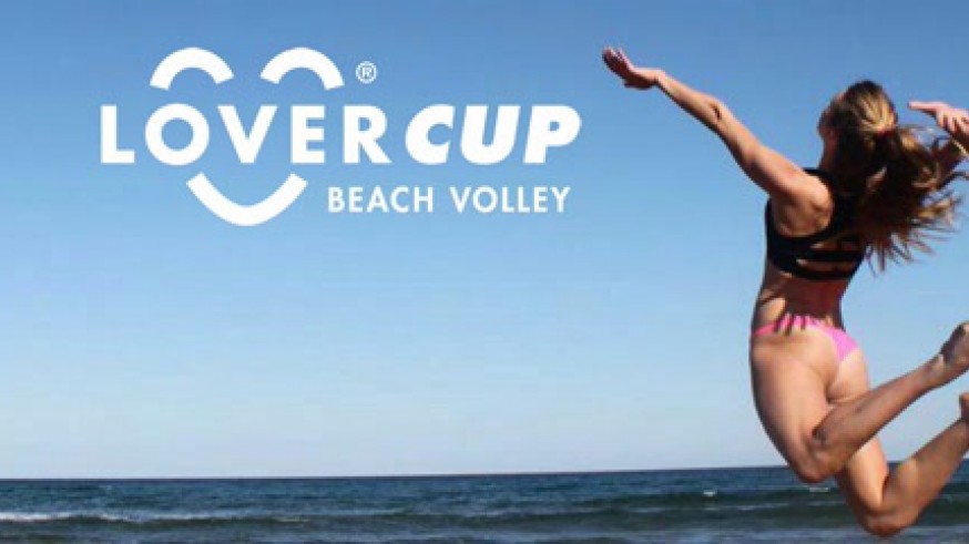Foto de la portada de la Beach Volley Lover Cup en facebook