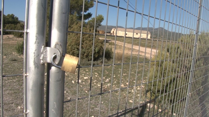 Acceso al cortijo de Archivel donde ocurrió el suceso. 