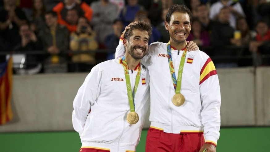 Marc López: "Si Nadal ganó el Oro en Río conmigo, imagina si juega con Alcaraz..."