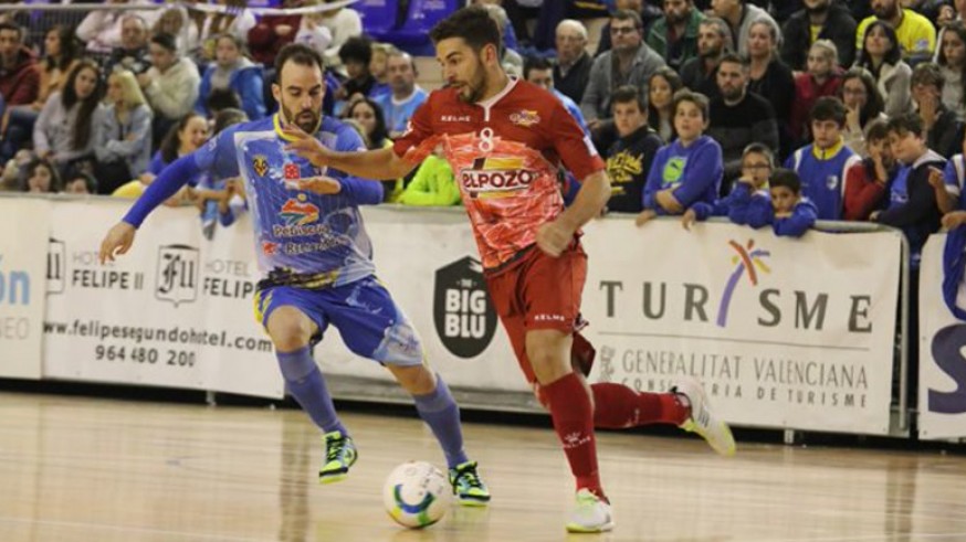 Andresito en un partido de ElPozo