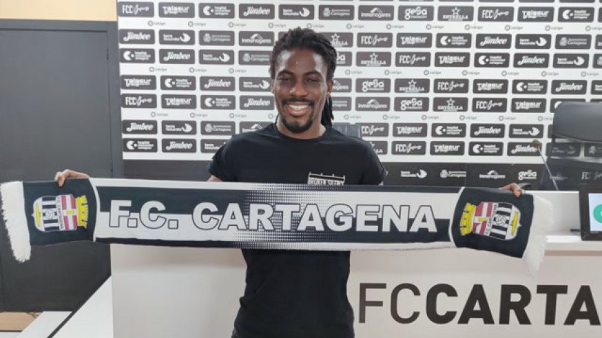 Richard Boateng: "Me gusta el FC Cartagena desde que jugué aquí en Segunda B"