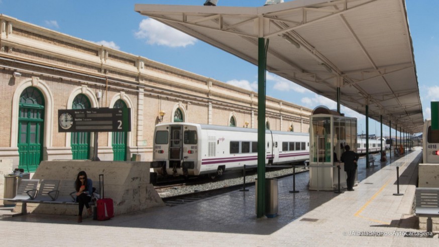Estación de tren de Cartagena (archivo). AYTO. CARTAGENA