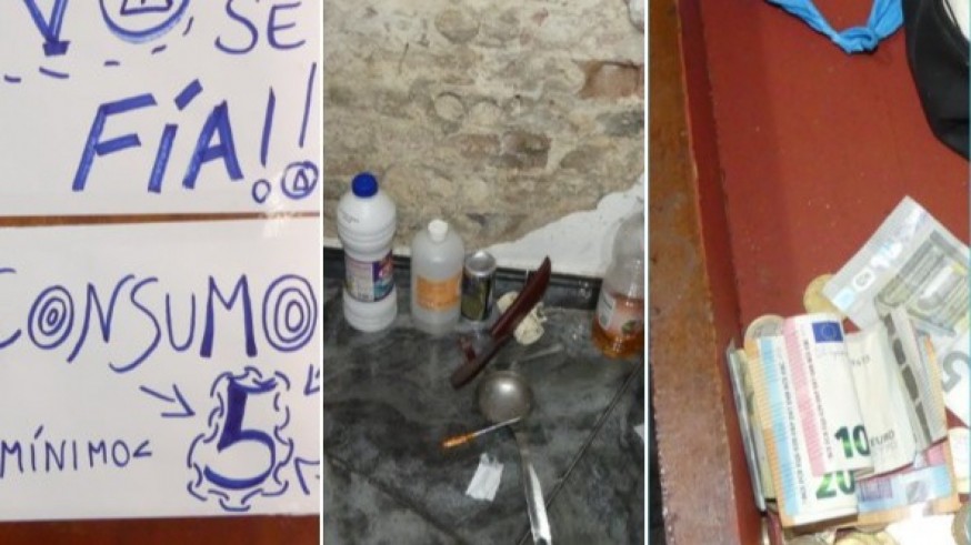 Desmantelado un punto de venta de drogas en Molina de Segura tras una violenta pelea