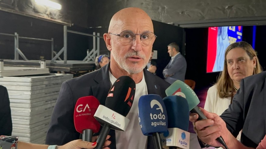 Luis de la Fuente: "Me gustaría tener más tiempo para acudir a eventos como estos"