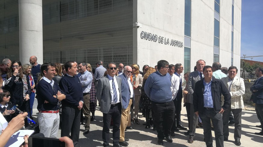 Concentración en la Ciudad de la Justicia