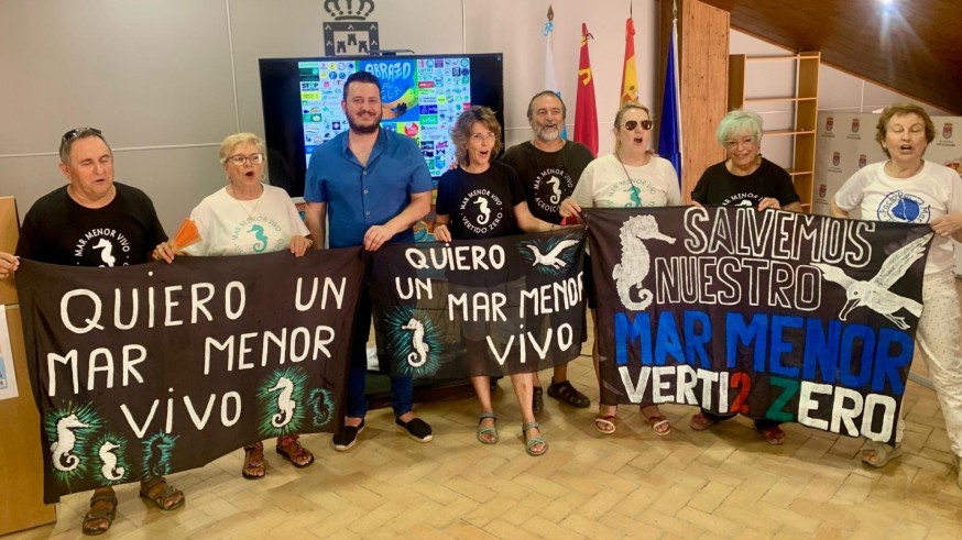 Abrazo al Mar Menor el 10 de agosto con el respaldo de más de un centenar de agrupaciones de todo el país