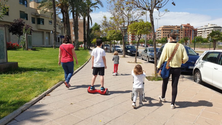 Paseo con menores