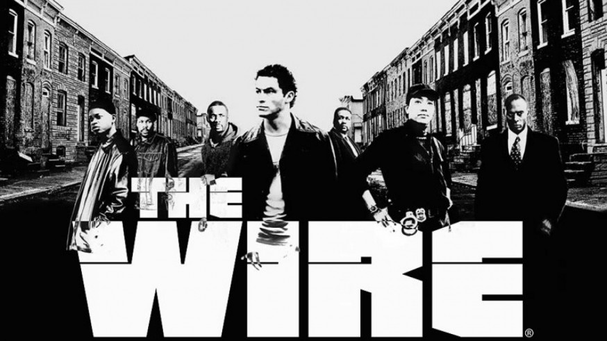 Cartel de la serie The wire