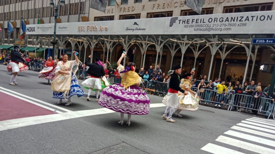 Murcia abre el Desfile del Día de la Hispanidad en Nueva York