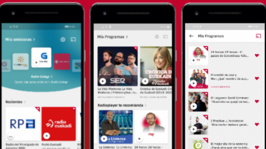 Radioplayer España actualiza su app para dispositivos móviles