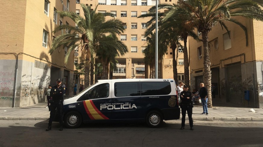 Patrulla de la Policía Nacional.