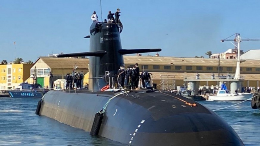 El submarino 'Isaac Peral' será varado este viernes para montar el periscopio de ataque