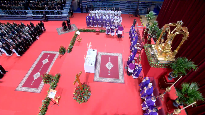 Los reyes presiden en Huelva el funeral por las víctimas del accidente de Adamuz