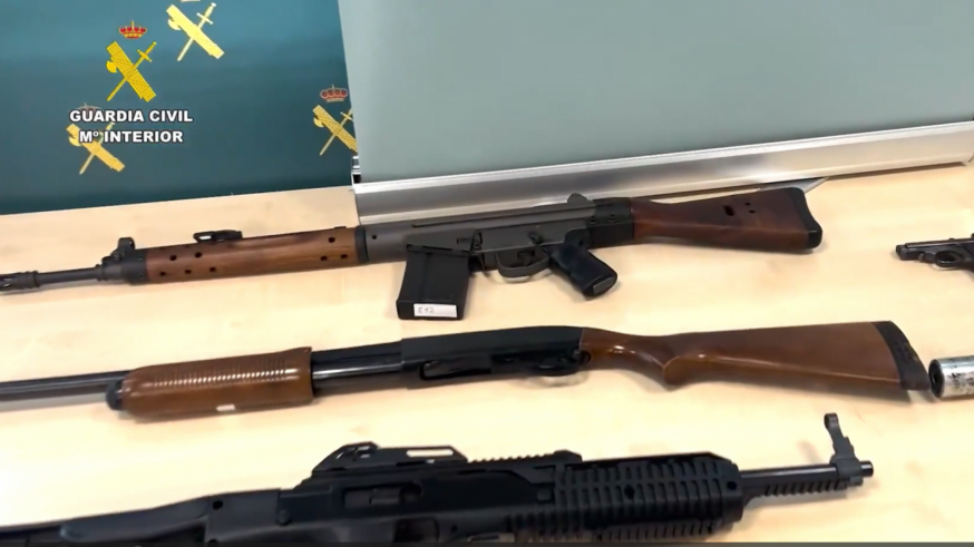 Tráfico de armas, drogas, blanqueo y extorsión. Así funcionaba una organización criminal de Alguazas