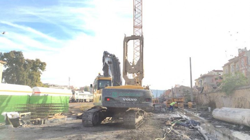 Obras del soterramiento