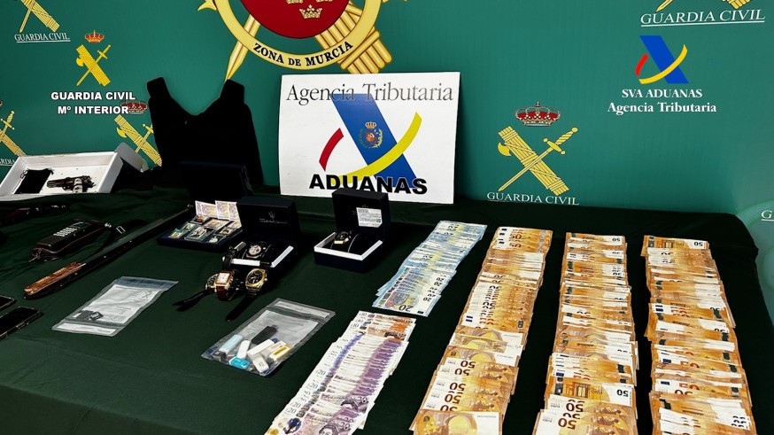 Desarticulada en Murcia una red internacional de tráfico de marihuana con ramificaciones en Francia, Italia y Polonia