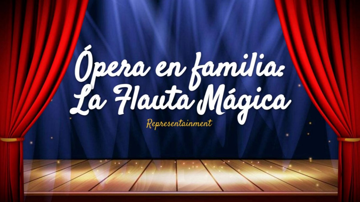 EL MIRADOR. Murcia a escena 'La flauta mágica' adaptada para toda la